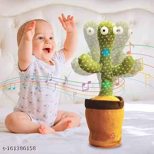 Dancing Cactus Talking Toy, Rechargeable Toy, Wriggle & Singing Recording Repeat What You Say